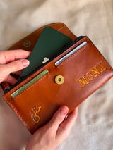 Personalized Leather Wallet for Women 6