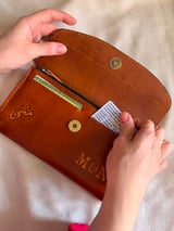 Personalized Leather Wallet for Women 2