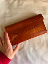 Personalized Leather Wallet for Women 1
