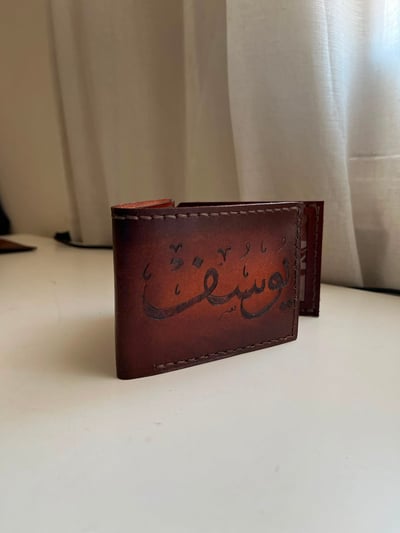 Men Wallet with Transparent Pocket