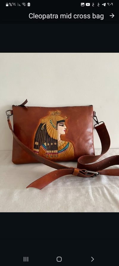 Cleopatra Slim Crossbody Bag